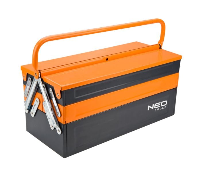 NEO TOOLS Acél Szerszámosláda, 45 cm