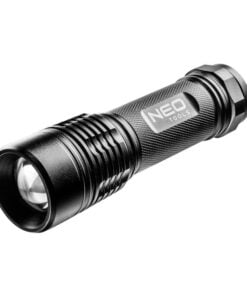 NEO TOOLS Alumínium Munkalámpa, 200 lm, Zoom, IPX7