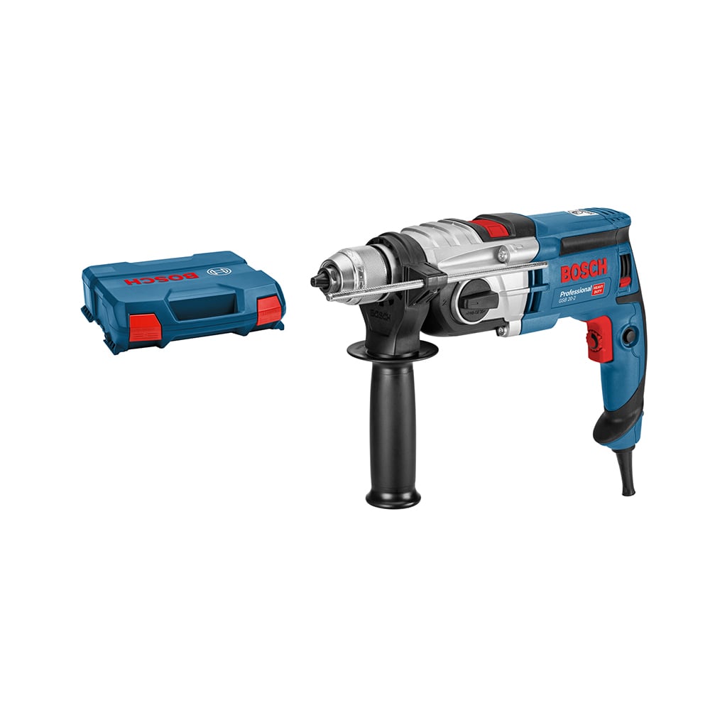 Bosch GSB 20-2 Ütvefúrógép, 850W, L-Boxx Bosch GSB 20-2 Ütvefúrógép, 850W, L-Boxx
