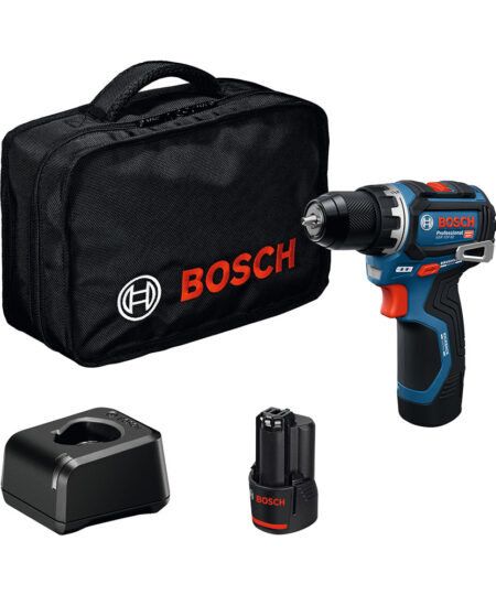 Bosch GSR 12V-32 Akkus Fúró-Csavarozó Szénkefe Nélküli Motorral (2x2,0Ah L-BOXX)