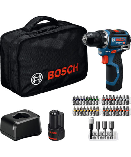 Bosch GSR 12V-32 Akkus Fúró-csavarozó (2x2Ah, szénkefe nélküli)