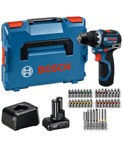 BOSCH GSR 12V-32 Akkus Fúró-csavarozó Szett (2x Akku, 40 részes tartozék)
