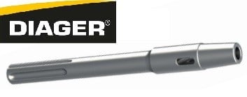Diager SDS-MAX fúrókorona adapter, kúpos befogás, 420 mm