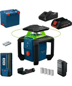 Bosch GRL 18V-3-3 1G Akkus Rotációs Lézer, 18V, 300m Hatótáv