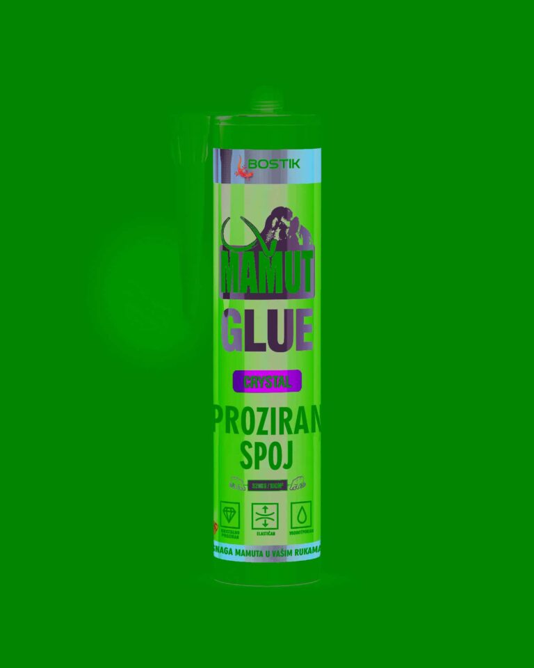 Bostik MAMUT GLUE CRYSTAL Átlátszó MS Polimer Ragasztó 290ml