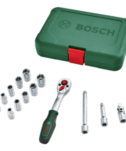 Bosch 1/4" Racsnis Dugókulcs Készlet, 14 részes