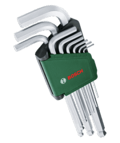 Bosch Imbuszkulcs készlet, 9 részes
