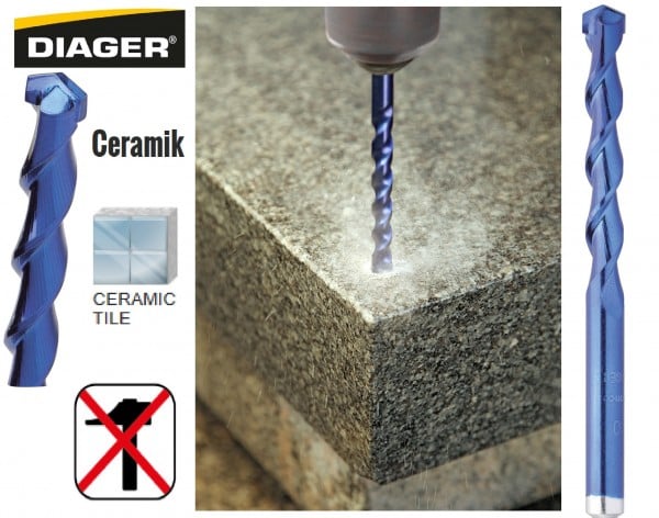 Diager csempefúró 6x100mm 245D06