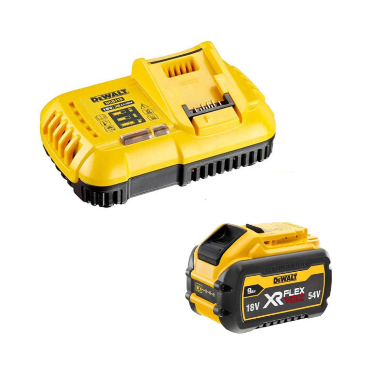 DeWalt DCB118X1-QW 18V / 54V FLEXVOLT Akkumulátor és Gyors Töltő Szett