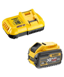 DeWalt DCB118 Gyorstöltő és DCB548 18V/54V 12Ah FLEXVOLT Akkumulátor Szett