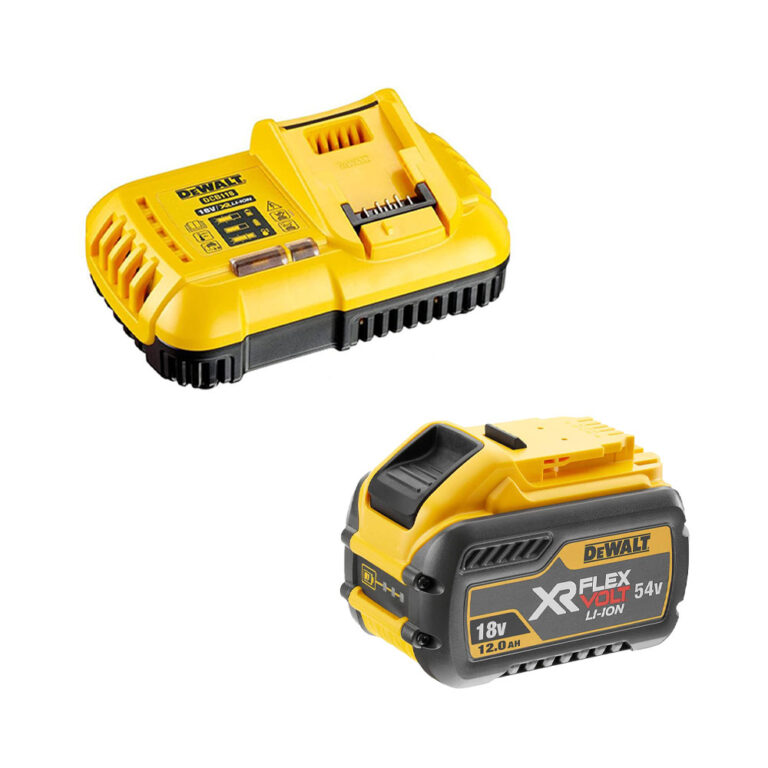 DeWalt DCB118 Gyorstöltő és DCB548 18V/54V 12Ah FLEXVOLT Akkumulátor Szett