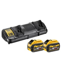 DeWalt DCB132X2 XR FLEXVOLT Akkumulátor Töltő Szett 2x 9 Ah (54V) Akkuval