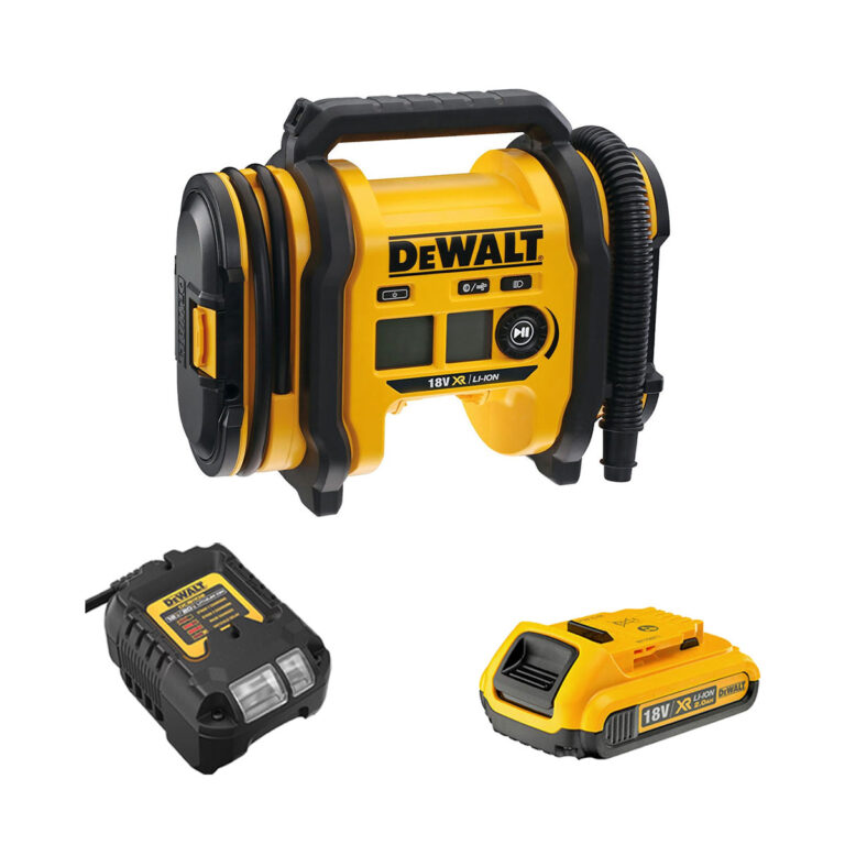 DeWalt DCC018D1 18V Akkus Kompresszor 11 BAR, 1x 2.0Ah akkuval és töltővel
