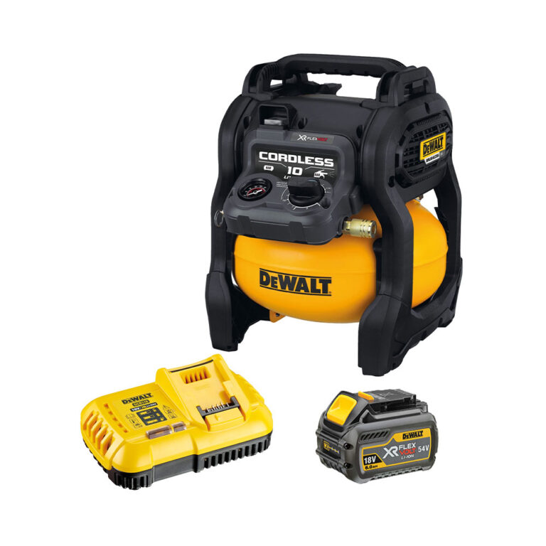 DeWalt DCC1054Т1 54V Akkus Kompresszor 10 literes, kefe nélküli