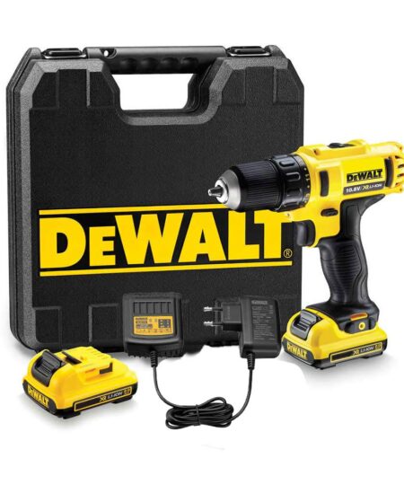 DeWalt DCD710D2-QW 12V Akkus Fúró-Csavarozó 2,0 Ah Akkumulátorokkal és Kofferrel