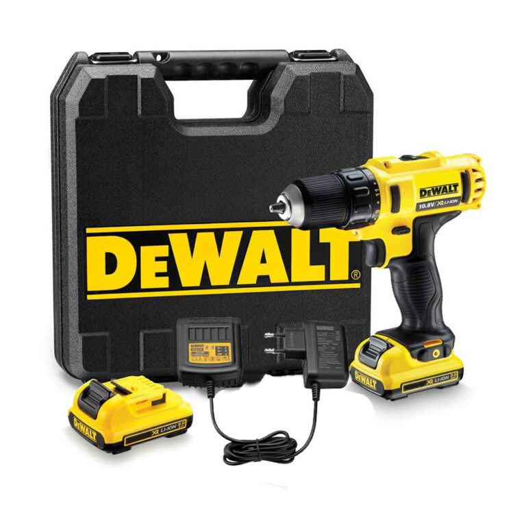 DeWalt DCD710D2-QW 12V Akkus Fúró-Csavarozó 2,0 Ah Akkumulátorokkal és Kofferrel