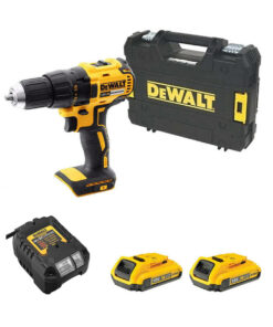 DeWalt DCD777D2T-QW 18V XR Akkus Fúró-csavarozó, Szénkefe Nélküli, 2x 2 Ah Akkuval, TSTAK Kofferben