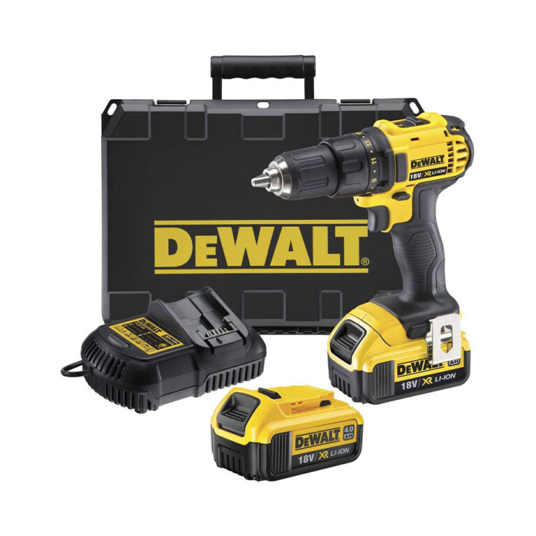 DeWalt DCD780M2 18V Akkus Fúró-Csavarozó 2x 4Ah akkuval, töltővel, kofferrel