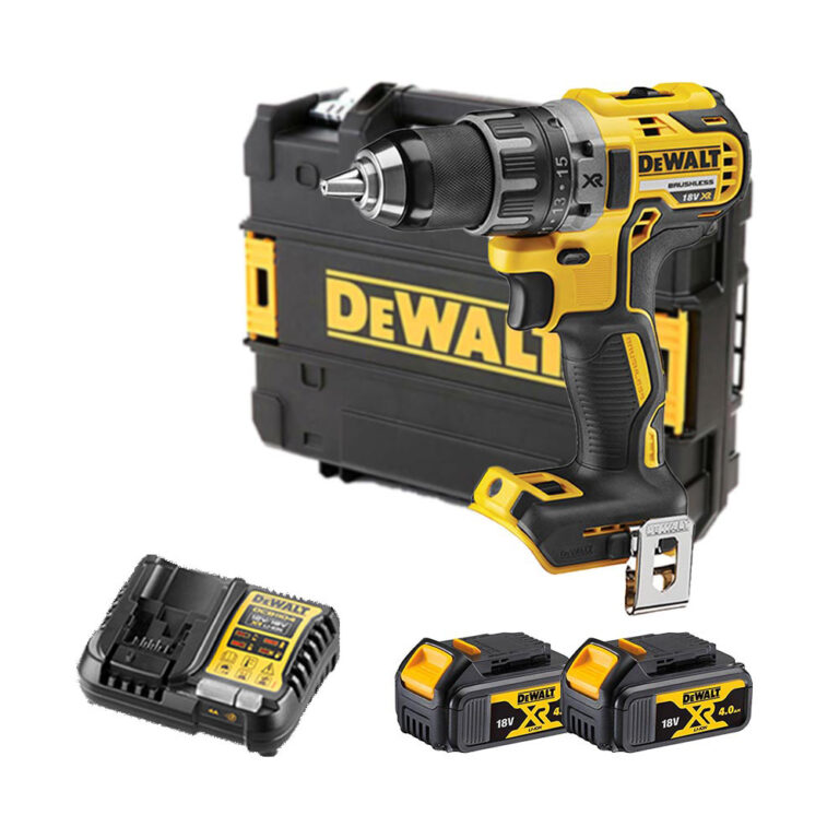 DeWalt DCD791M2 18V kefe nélküli akkus fúró-csavarozó 2x 4Ah akkuval