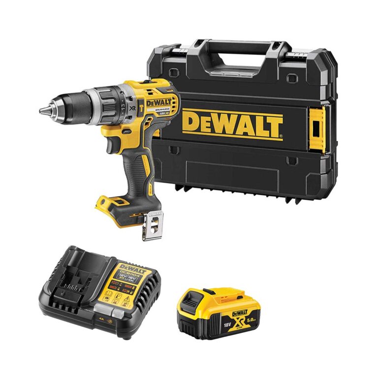 DeWalt DCD796P1-QW 18V XR Akkus Ütvefúró-Csavarozó, Szénkefe Nélküli, 1x 5Ah Akkuval