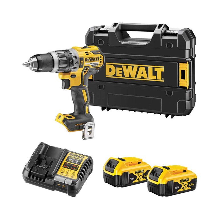 DeWalt DCD796P2 18V XR Akkus Ütvefúró-csavarozó szett (2x 5Ah akkuval, töltővel, kofferrel)