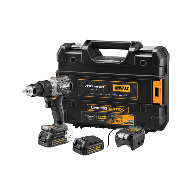 DeWalt DCD85ME2GT McLaren Edition 18V Akkus Ütvefúró-csavarozó 2x 1.7 Ah Akkuval és Töltővel