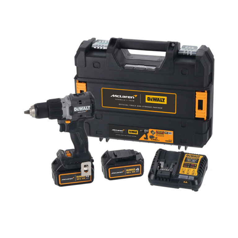 DeWalt DCD85MM2T McLaren 18V XR Akkus Ütvefúró-csavarozó 2x 4Ah akkuval
