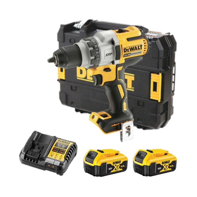 DeWalt DCD991P2-QW 18V XRP Háromfokozatú akkus fúró-csavarozó, szénkefe nélküli, 2× 5Ah akkuval