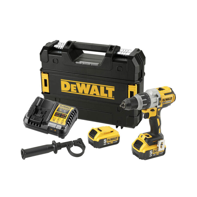 DeWalt DCD996P2 18V XR Akkus Ütvefúró-csavarozó szett 2x 5Ah akkumulátorral