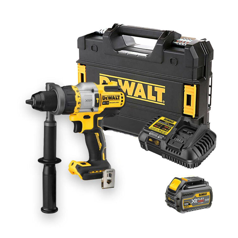 DeWalt DCD999T1 18V Akkus Ütvefúró-Csavarozó 1x 6 Ah Akkuval és Kofferrel