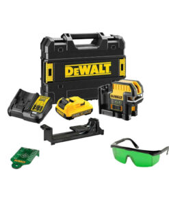 DeWalt DCE0822D1G 10.8V Akkus Pont- és Vonallézer 2Ah Akkuval és Kofferrel