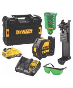 DeWalt DCE088D1G 10,8V Akkus Keresztlézer Szett