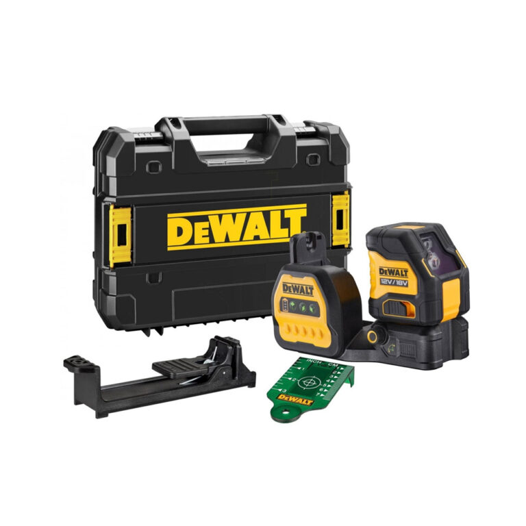 DeWalt DCE088NG18 12/18V Zöld Keresztvonalas Lézer