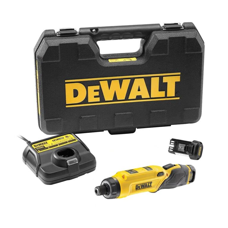 DeWalt DCF680G2 7,2V Akkus Hajlított Csavarozó 2x 1,0 Ah Akkuval, Kofferben