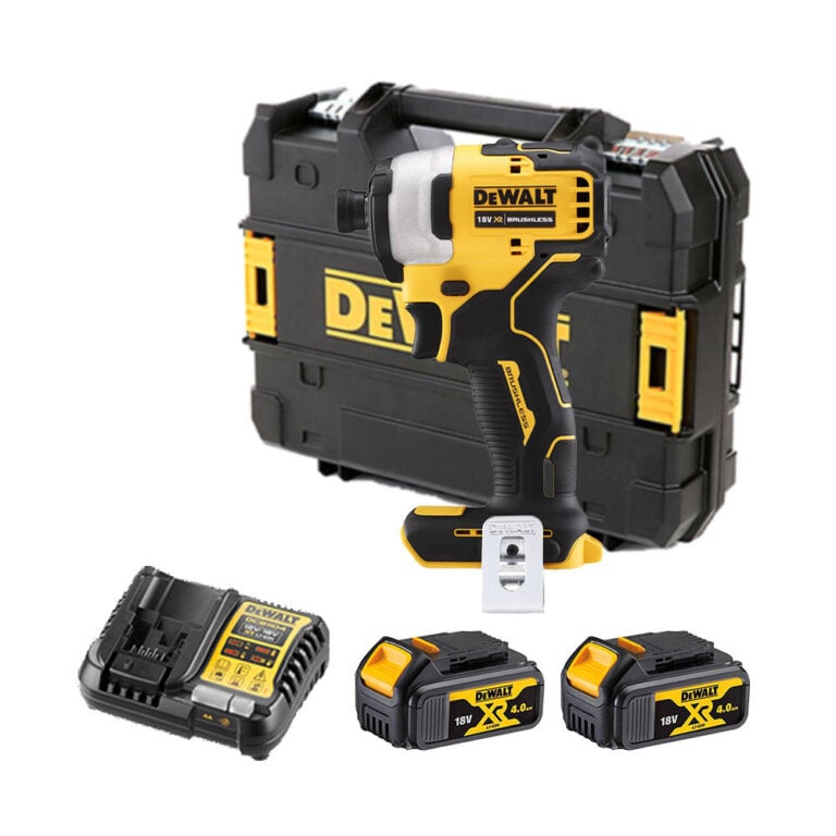 DeWalt DCF809M2-QW 18V XR Kompakt Akkus Ütvecsavarozó, 190 Nm, 2x 4Ah akkuval és kofferrel