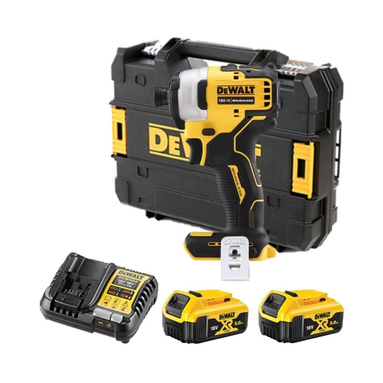 DeWalt DCF809P2-QW 18V XR Akkus Ütvecsavarozó 2x 5Ah Akkuval és Kofferrel