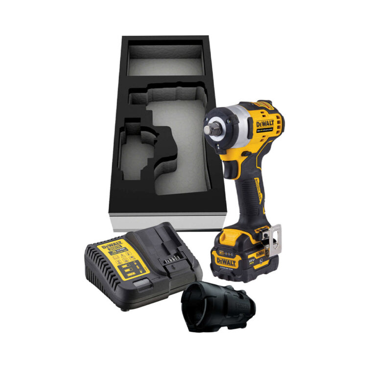 DeWalt DCF901P1G-QW 12V Akkus Ütvecsavarozó (1/2", 1x 5Ah akkuval)