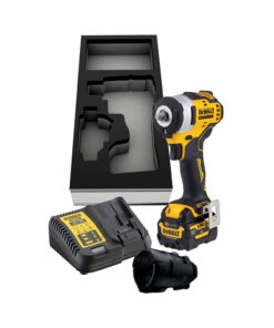 DeWalt DCF903P1G 12V Akkus Ütvecsavarozó, 3/8" befogás, 1x 5Ah akkuval