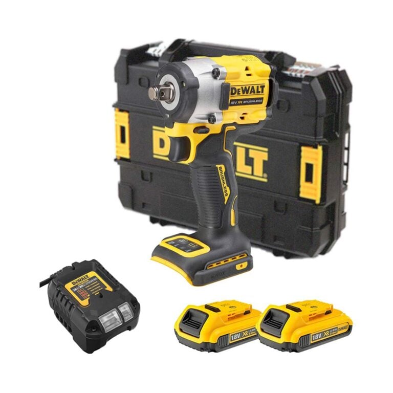 DeWalt DCF921D2T 18V Akkus Ütvecsavarozó 1/2″, 2x 2Ah akkuval és töltővel