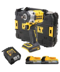 DeWalt DCF921E2T 18V Akkus Ütvecsavarozó 1/2" 2x 1.7 Ah Akkuval és Kofferrel
