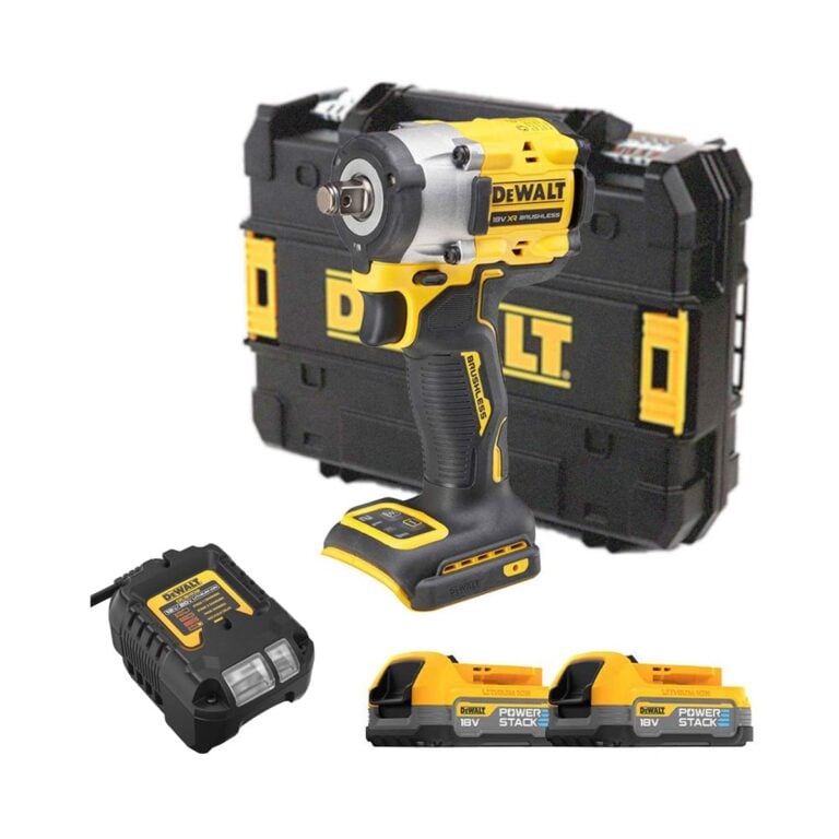 DeWalt DCF921E2T 18V Akkus Ütvecsavarozó 1/2" 2x 1.7 Ah Akkuval és Kofferrel