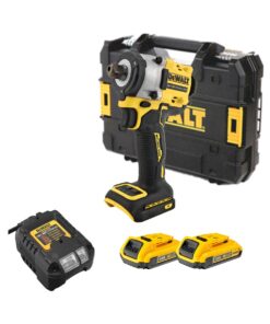 DeWalt DCF922D2T 18V Akkus Ütvecsavarozó 1/2" 2x 2Ah akkuval, töltővel és kofferrel