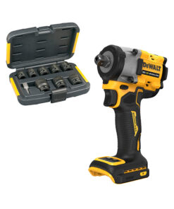 DeWalt DCF922N-XJ 18V Akkus Ütvecsavarozó 1/2" + 9 részes Ütésálló Dugókulcs Készlet