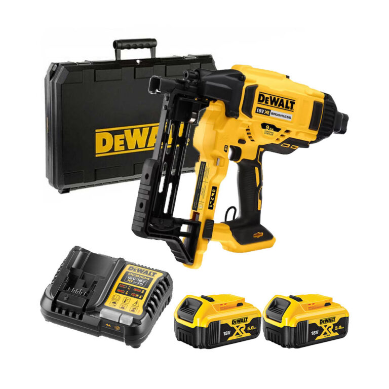 DeWalt DCFS950P2 18V Akkus Kerítéskapcsozó 2x 5Ah Akkuval, Töltővel és Kofferrel