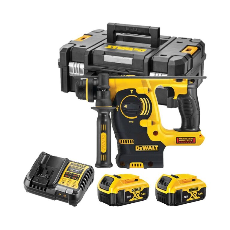 DeWalt DCH253P2 18V XR Akkus SDS-Plus Fúrókalapács 2x 5Ah Akkuval, Töltővel és Kofferrel