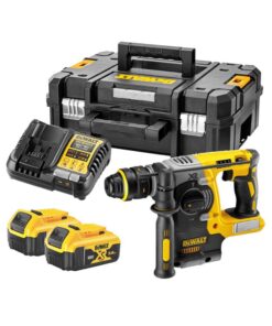 DeWalt DCH274P2T 18V XR SDS-Plus Akkus Fúrókalapács Szett 2x 5Ah Akkuval, Töltővel és Kofferrel