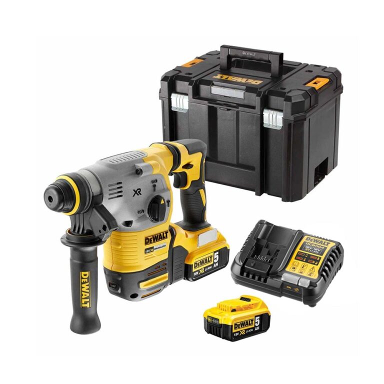 DeWalt DCH283P2 18V XR SDS-Plus Akkus Fúrókalapács 2x 5Ah Akkuval és Kofferrel