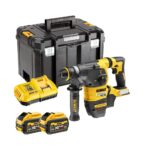 DeWalt DCH333X2 54V XR FLEXVOLT SDS-plus Akkus Fúrókalapács 2x 9Ah Akkuval