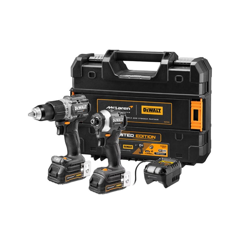 DeWalt DCK200ME2GT 18V McLaren Akkus Fúró- és Ütvecsavarozó Szett (2x 1.7 Ah Powerstack)