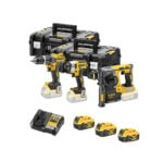 DeWalt DCK368P3T-QW 18V XR Akkus Szerszámkészlet (DCD796, DCF887, DCH273) 3x 5.0Ah Akkuval